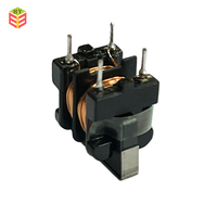 Transformador de Potencia de Corrección del Factor de Potencia con Núcleo de Ferrita y Bobinado de Aluminio, Transformador Flyback Monofásico de 50Hz, Bobina Toroidal de 20mH para Audio