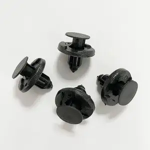 Sujetadores de plástico para parachoques de coche, Clips de ajuste de empuje, Oem, tamaño de agujero de 8Mm, para Nissan