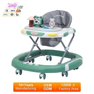 Nouvelles trotteuses en plastique 3-en-1 pour bébés et enfants, anti-renversement, anti-jambes en O, aide au démarrage, pour garçons et filles, avec fonction assise et poussée, capacité de charge 10 kg - Product Image 1