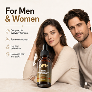 Aceite fortalecedor del cabello con biotina para el crecimiento del cabello y volumen, OEM Professional Boosting, sérum para el cuero cabelludo para hombres y mujeres con cabello fino. - Product Image 6