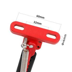Béquille réglable Ulip V2 17 CM rouge et noir pour trottinette électrique Xiaomi M365 1S Pro Pro2 Lite ZT3, support de pied en aluminium - Product Image 3
