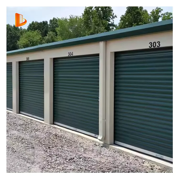 Factory Direct Sales Automatic Steel Rolling Shutter Door for Garage Industrial Plants