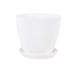 <span class=keywords><strong>Grand</strong></span> pot de plantes d'intérieur/extérieur minimaliste moderne avec <span class=keywords><strong>bac</strong></span> de drainage comprenant un support pour plantes d'intérieur-pour application dans le jardin - Product Image 2