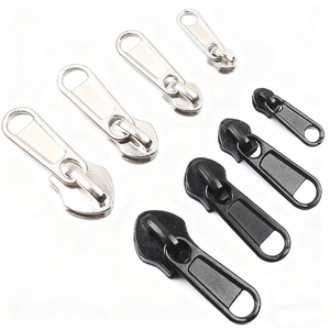 Glissières de fermeture éclair en alliage de zinc de haute qualité, personnalisées en gros, échantillon <span class=keywords><strong>gratuit</strong></span>, glissières de fermeture éclair plaquées - Product Image 2