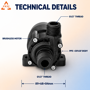 <span class=keywords><strong>Pompe</strong></span> à <span class=keywords><strong>eau</strong></span> d'aquarium 24v DC submersible IP68, résistante à l'<span class=keywords><strong>eau</strong></span> salée, poids léger 0,3 kg, faible bruit pour aquarium - Product Image 1