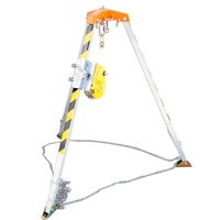 Trépied télescopique d'urgence pour la lutte contre l'incendie Trépied de sauvetage en aluminium Trépied réglable multifonctionnel avec treuil