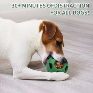 Wellfine çevre dostu silikon köpek çiğnemek oyuncak topu dayanıklı dondurma tedavi tepsi bulaşık güvenli kullanımlık Lick tepsi - Product Image 4