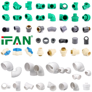 IFAN astm2846 tiêu chuẩn cao <span class=keywords><strong>PVC</strong></span> phụ kiện 1/2 "-2" màu be Nam TEE <span class=keywords><strong>Brass</strong></span> chèn <span class=keywords><strong>PVC</strong></span> phụ kiện - Product Image 4
