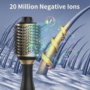 Une étape volumateur électrique séchoir rotatif <span class=keywords><strong>ionique</strong></span> <span class=keywords><strong>brosse</strong></span> à air chaud lisseur peigne sèche-cheveux et Styler - Product Image 4