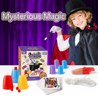 Ensemble de jouets de magie pour enfants, accessoires de spectacle de magie incroyable, tours de magie classiques, kit de magie facile pour enfants
