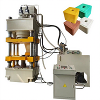 Presse hydraulique à quatre colonnes et trois poutres 500T avec fonctionnement automatique servo pour blocs de sel à lécher pour animaux (bovins, ovins)