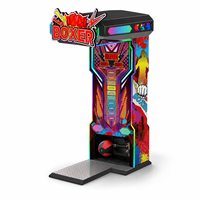 Machine de jeu d'arcade à monnayeur, type Punching Machine, avec fonction de frappe combinée et de coup de pied, dotée de trous et d'une mesure de force pour hommes robustes