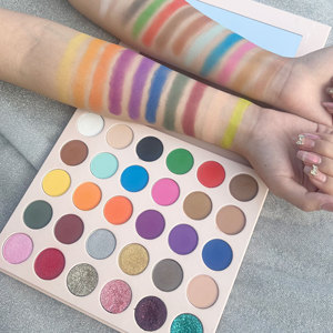 Beauty your eye 35 colori eyeshadow palette private label Glitter e matte eyeshadow - Product Image 5