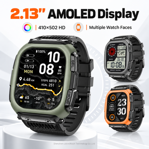 Montre connectée DM66 2026 GPS Gloryfitpro 2,13 pouces AMOLED 410*502 HD pour extérieur ATS3085S Bracelet de fitness Appel Bluetooth Smartwatch - Product Image 5