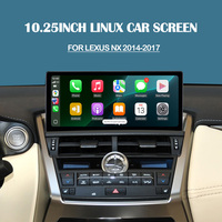 Pour Lexus NX Series NX200 NX200t NX300h NX300 2014-2017 Écran Linux intégré avec Carplay et Android AUTO