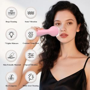 Brosses nettoyantes exfoliantes pour le visage étanches à marque privée, <span class=keywords><strong>appareil</strong></span> de <span class=keywords><strong>nettoyage</strong></span> du visage, dispositif de soin de la peau, <span class=keywords><strong>appareil</strong></span> de beauté OEM - Product Image 2