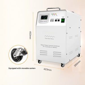 Sistema de generación de energía fotovoltaica con batería integrada Solar de alta potencia de 1000W, fuente de alimentación de almacenamiento de energía móvil portátil para exteriores - Product Image 3