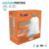 Caja de Cartón Corrugado Impresa Personalizada, Bolsa de Basura, Dispensador de Bolsas de Basura, Precio de Fábrica al por Mayor, QY Packaging