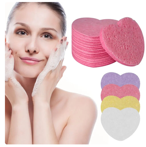 Spazzola personalizzata viso e doccia posteriore scrub per la pulizia profonda della pelle di pasta di legno compressa tamponi di cotone per il bagno - Product Image 3