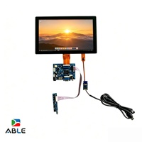 Nuevo Módulo de Pantalla LCD TFT Original de 10.1 Pulgadas 1024x600 con Pantalla Táctil Capacitiva IPS, Compatible con Placa Controladora HMID VGA