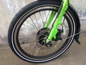 Bicicleta de carga eléctrica de 24 pulgadas, triciclo eléctrico de 250W-500W, bicicleta eléctrica caliente con cesta grande, bicicleta de entrega de comida rápida para expreso - Product Image 5