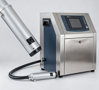 Imprimante CIJ semi-automatique K pour CCS3100S avec tête d'impression DX5, encre à colorants, impression sur matériaux flexibles, 56 ppm pour usage industriel