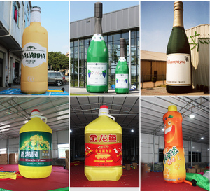 Botella de Cerveza Inflable Gigante Personalizada para Publicidad en Exteriores, Decoración para Eventos, Material Oxford/PVC, Resistente al Agua y a la Intemperie - Product Image 5