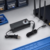 Adaptateur d'alimentation CC réglable 3-12V 5A avec prise US et bouton de contrôle de tension