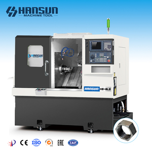 Hansun เครื่องกลึงโลหะแกนเดียวขนาดกลาง6นิ้วหมุนอัตโนมัติ HS-6LS เดินทางอันยาวนาน - Product Image 1