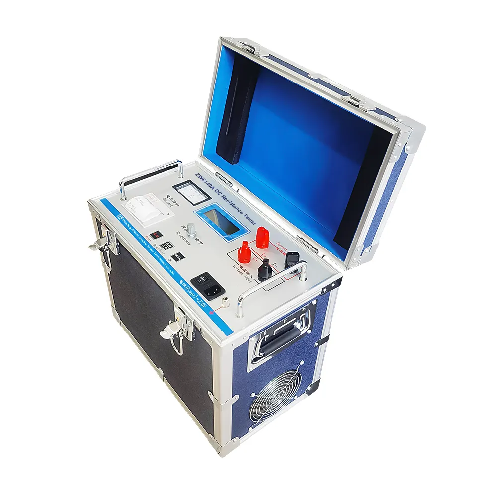 ZW8140A Transformer DC Resistance Testing instrument 20A 40A Winding Resistance Tester