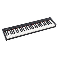 Electrical Piano 128 Keys 61 Key Tapes Digital Keyboard Connection Musical InstrumentBlack