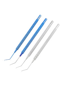 Gancho de Posicionamento de Lentes para Facoemulsificação Manual, Bisturi Fino de Nucleotomia em Aço Inoxidável/Liga de Titânio para Cirurgia Oftalmológica - Product Image 1