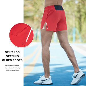 Pantaloncini da corsa per Cross <span class=keywords><strong>Country</strong></span> personalizzati da uomo sportivi a asciugatura rapida e traspirante per la maratona sportiva estiva per allenamento Fitness - Product Image 3
