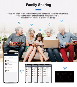 Prises murales et interrupteurs intelligents universels Wifi TY-SS-147 Tuya SMARSECUR pour maison connectée - Product Image 4