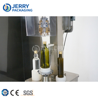 Chine Manuel Semi Automatique Ropp Vin Huile Bouteille En Verre Bouchon En Aluminium Capsuleuse D'étanchéité Machine De Capsulage