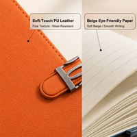 Ensemble cadeau d'entreprise avec logo personnalisé, carnet A5 avec stylo à signature en métal et recharge pour cadeaux promotionnels d'entreprise