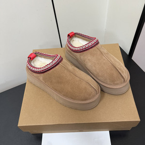 Botas de nieve para mujer, estilo de diseñador de lujo, cálidas, forradas de piel, zapatos de invierno, suaves, cómodas, planas y cortas. - Product Image 3