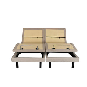 Base de Cama Eléctrica King-Size con Soporte Lumbar Ajustable, Almohada Suave, Estilo Moderno, Caja de Cartón para Colchón Queen-Size, Panel de Madera - Product Image 2