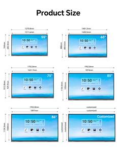 Pantalla Táctil Interactiva Todo en Uno, Pizarras Interactivas, Equipo para Reuniones y Conferencias en Línea - Product Image 3