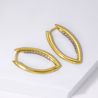 Mode métal boucles d'oreilles pour femme Vintage cerceau boucle d'oreille tendance classique fête mariage pendentif bijoux cadeau