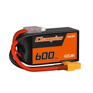 600mAh 14.8V 4s1p LiPo pin với JST-SYP cắm cho kích thước nhỏ FPV drone Pin 110C