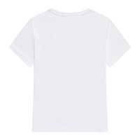 T-shirts pour enfants vierges pour sublimation, blancs, en modal et 100% polyester, toucher doux, vente en gros