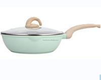 Boreine – Nouveaux ensembles de batterie de cuisine allemande de luxe moderne, 10 pièces, écologiques, certifiés LFGB, en alliage d'aluminium, base multicouche, casseroles antiadhésives