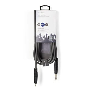 Cable de audio estéreo macho de 6,35 mm a 3,5 mm de 3 m para dispositivos de audio - Product Image 2