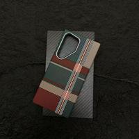 Étui de téléphone antichoc magnétique à texture en fibre de carbone de style professionnel pour Samsung Galaxy S25 S24 s 23 S22 Ultra S24 FE Plus