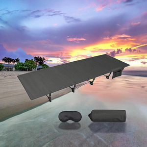 Cama de Campaña Plegable Extra Grande con Marco de Metal, Cama Individual Portátil para Senderismo, Viajes, Uso en Hospitales al Aire Libre, Fb03 - Product Image 3
