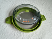 Ensemble de casseroles de camping empilables en silicone, kit de cuisine d'extérieur