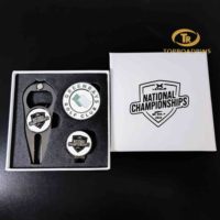 Marqueurs de balle de golf en forme de jetons, outil de réparation de divots, clip, jeton de poker en métal, marqueur de balle de golf, ensemble magnétique