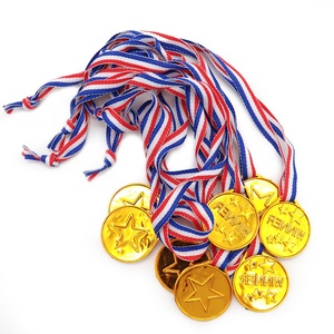 Médaille de sport en plastique pour enfants, haute qualité, prix bas, jouets pour enfants, médailles d'or de natation/course à pied - Product Image 2
