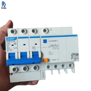 Interruptor Diferencial NXBLE-63 3P C40, Dispositivo de Protección Contra Fugas, Sobrecarga y Cortocircuito - Product Image 1